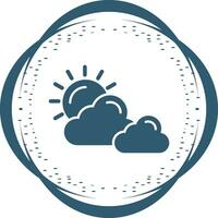 Cloudy Vector Icon