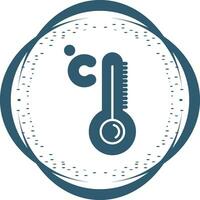 icono de vector de alta temperatura