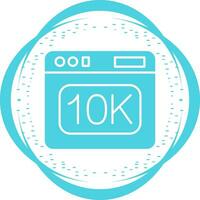 10k Vector Icon