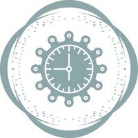 icono de vector de reloj