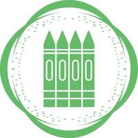 Crayons Vector Icon