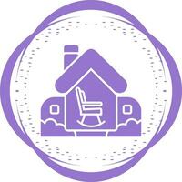 Retirement Home Vector Icon