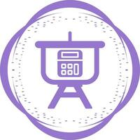 Calculation Presentation Vector Icon
