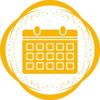 icono de vector de calendario