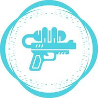 icono de vector de pistola de agua