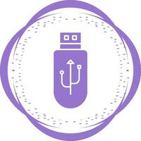 icono de vector de unidad usb