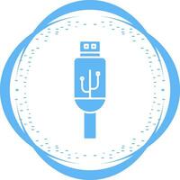 Usb Cable Vector Icon