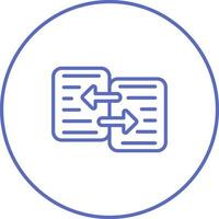 Data Transfer Vector Icon