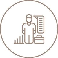 HR Analytics Vector Icon