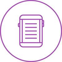 E-reader Vector Icon