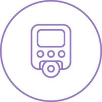 Portable DVD Player Vector Icon