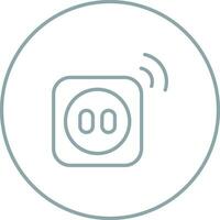 Smart Plug Vector Icon