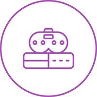 Gaming Console Controller Vector Icon