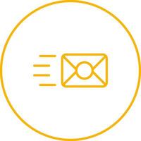 icono de vector de correo