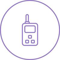 Emergency Radio Vector Icon