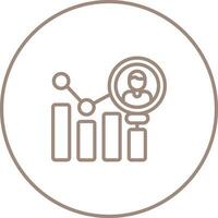 Customer Analytics Vector Icon