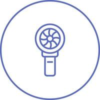 Portable fan Vector Icon