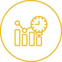 Sales Forecasting Vector Icon