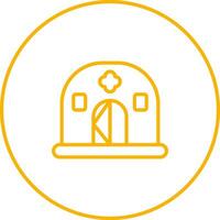 Emergency shelter Vector Icon