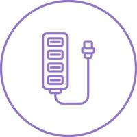 USB Hub Vector Icon