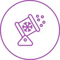 Snow Machine Vector Icon