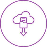 Cloud Security Auditing Vector Icon