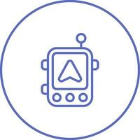 GPS Navigation Device Vector Icon