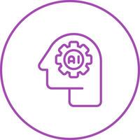 Artificial Intelligence Vector Icon