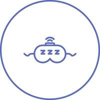 Sleep Tracker Vector Icon