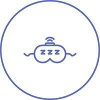 Sleep Tracker Vector Icon