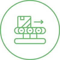 Conveyor Belt Vector Icon