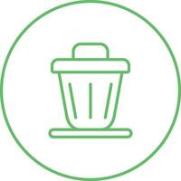 Trash bin Vector Icon