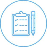 Writing pad Vector Icon