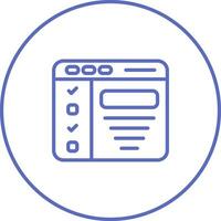 Design Brief Vector Icon