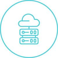Cloud Computing Vector Icon