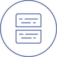 Document Split Vector Icon