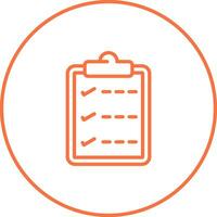 Task list with checkmarks Vector Icon