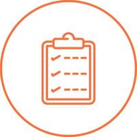 Task list with checkmarks Vector Icon