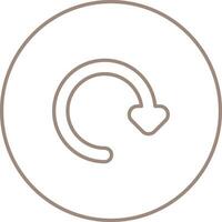 Rotate Right Vector Icon