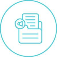 Document Insert Audio Vector Icon