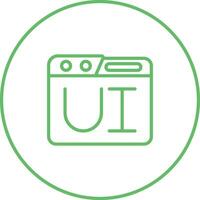 User Interface Vector Icon