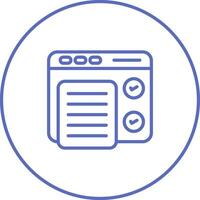 Concept Testing Vector Icon