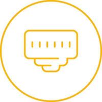 Ethernet Port Vector Icon