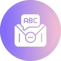 Text Message Vector Icon