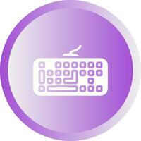 icono de vector de teclado