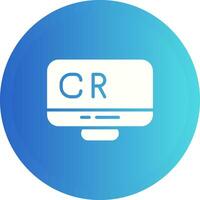 CRM Analytics Vector Icon