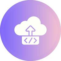 Cloud Deployment Vector Icon