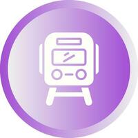 icono de vector de tren