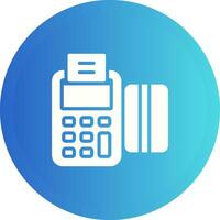 Point of Sale System Vector Icon