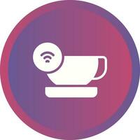 Smart Coffee Mug Vector Icon